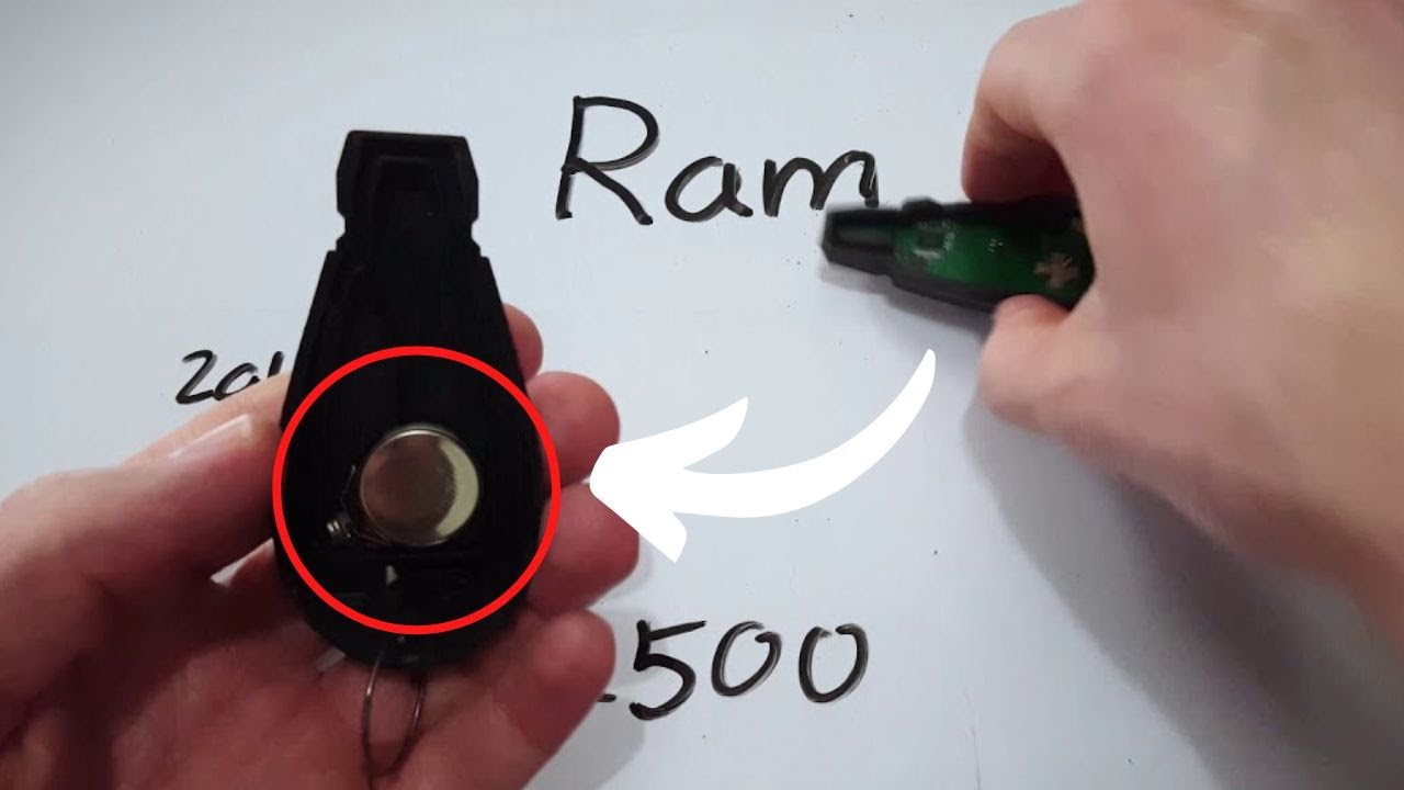 How to Replace the Battery in a Ram 2500 Key Fob (2010 – 2019)