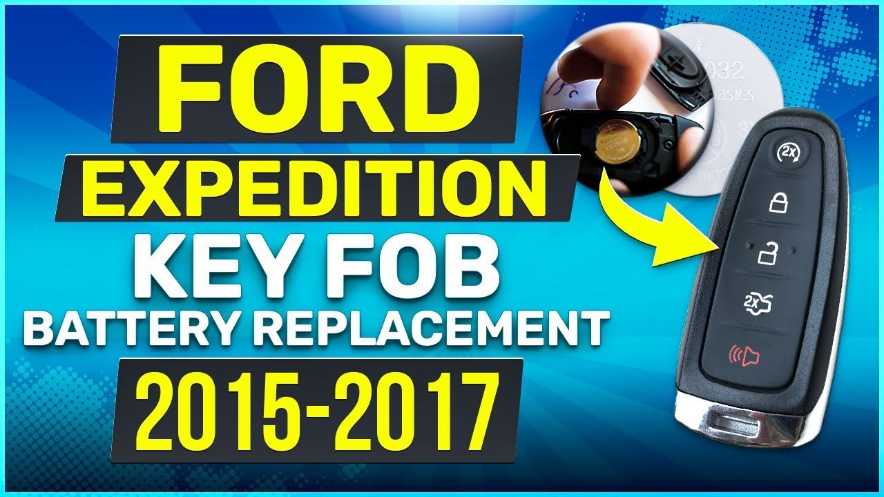 How to Replace the Battery in a Ford Expedition Remote Key Fob (2015-2017)