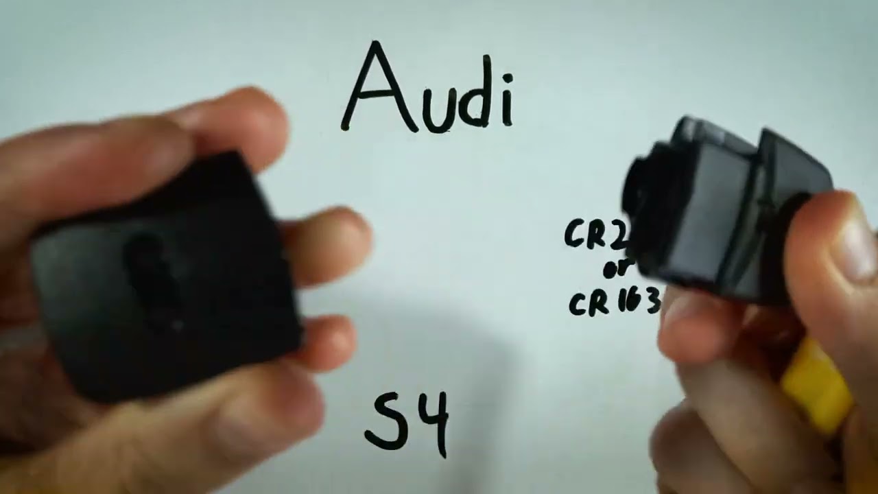 Audi S4 Key Fob Battery Replacement (2000 - 2006)