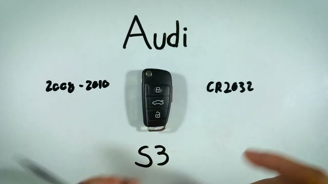2x CR2032 Car Key Fob Batteries – For Audi A3, A4, A5, A6, A7, A8, Q7, TT, S Models – Lithium, Made In China