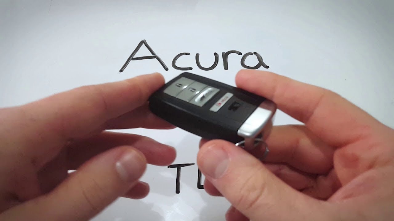 How to Replace the Battery in an Acura TLX Key Fob