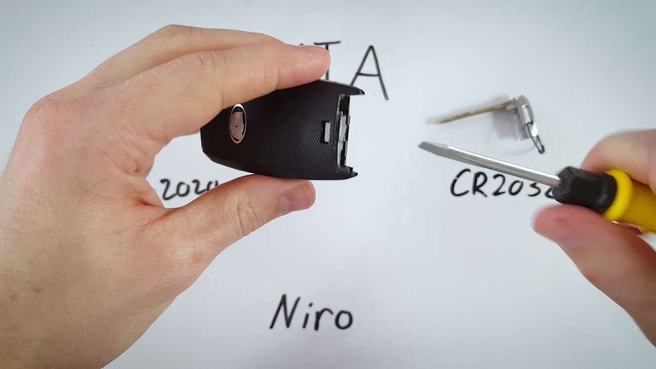 Kia Niro Key Fob Battery Replacement (2017 – 2020)