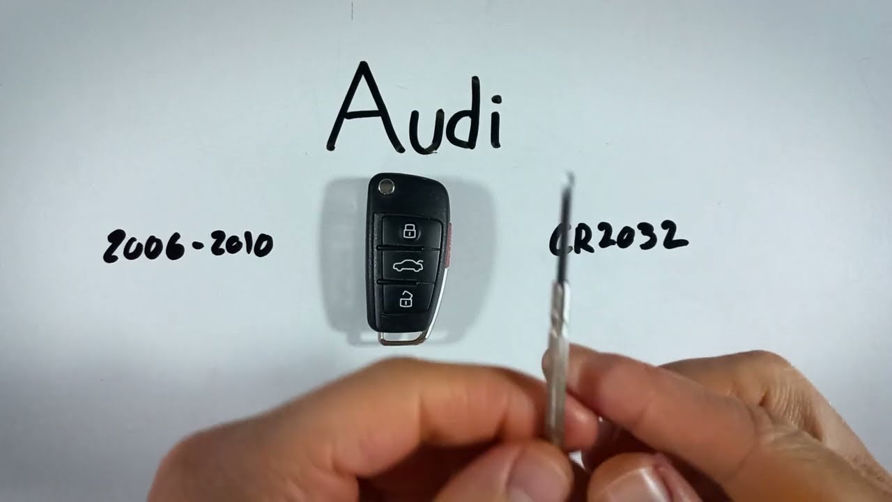 Replace Your Audi A4 Key Fob Battery - Easy Tutorial!