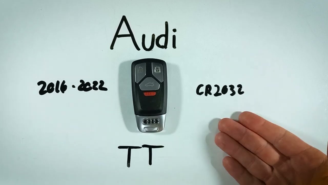 How to Change Your Audi TT Key Fob Battery