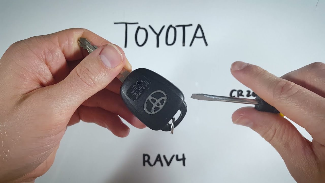 How to Replace the Battery in a Toyota RAV4 Key Fob (2013-2018)