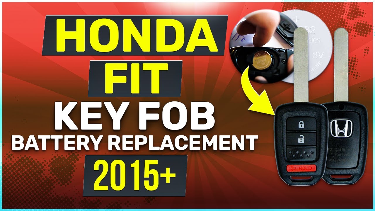 Honda Fit Key Battery Replacement Guide