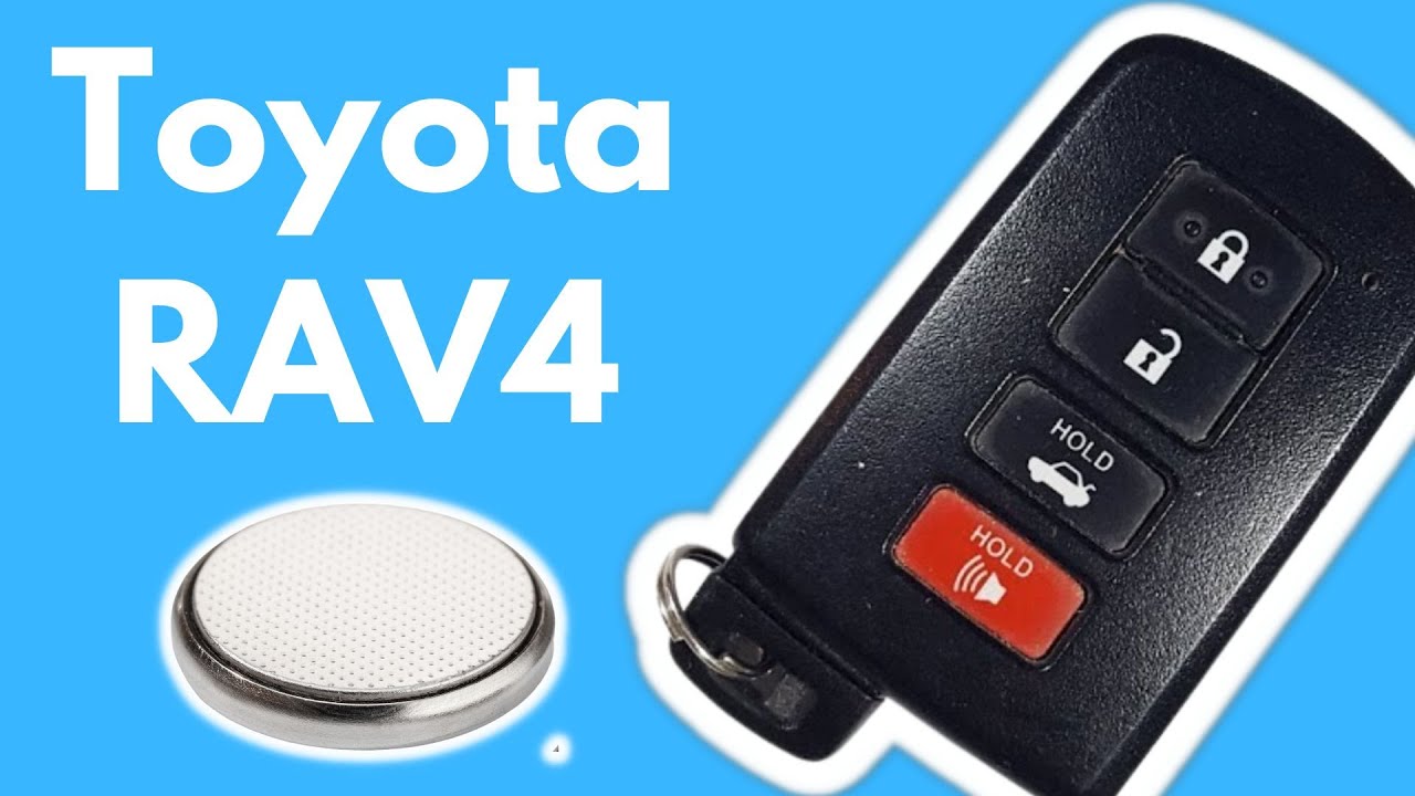 How to Replace the Battery in a Toyota RAV4 Key Fob