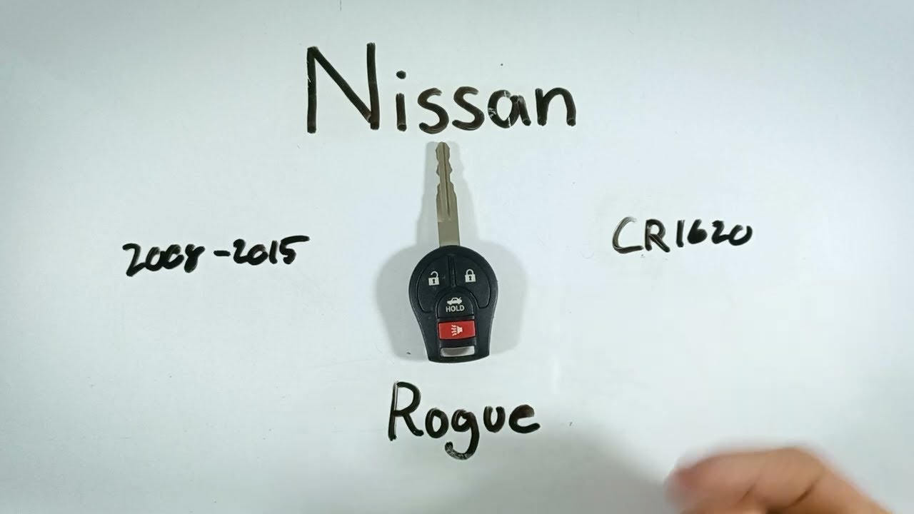 Nissan Rogue Key Fob Battery Replacement Guide (2008 – 2015)