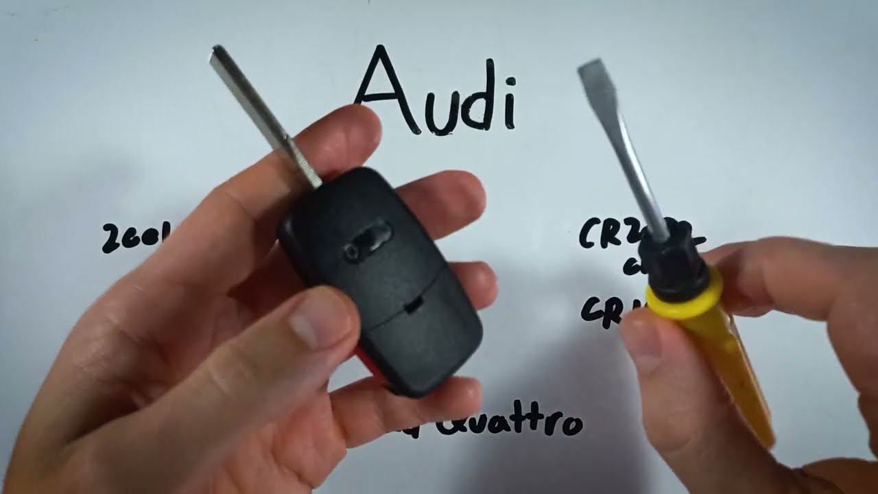 Audi Allroad Quattro Key Fob Battery Replacement (2001 - 2005)