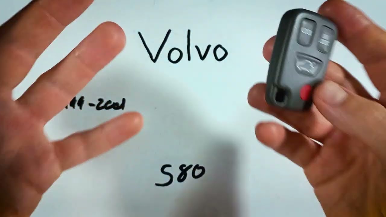 How to Change Your Volvo S80 Key Fob Battery (1999 - 2001)