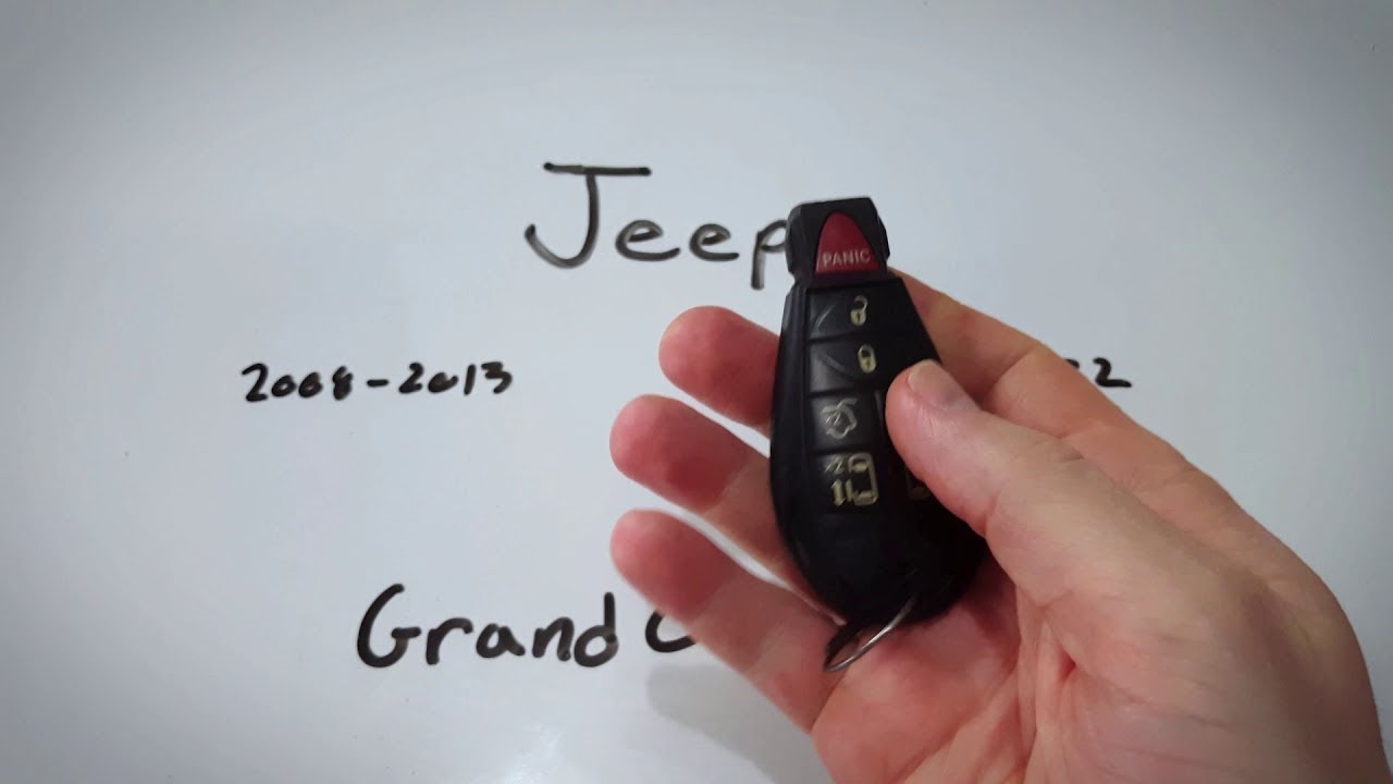 How to Replace the Battery in a Jeep Grand Cherokee Key Fob (2008 – 2013)