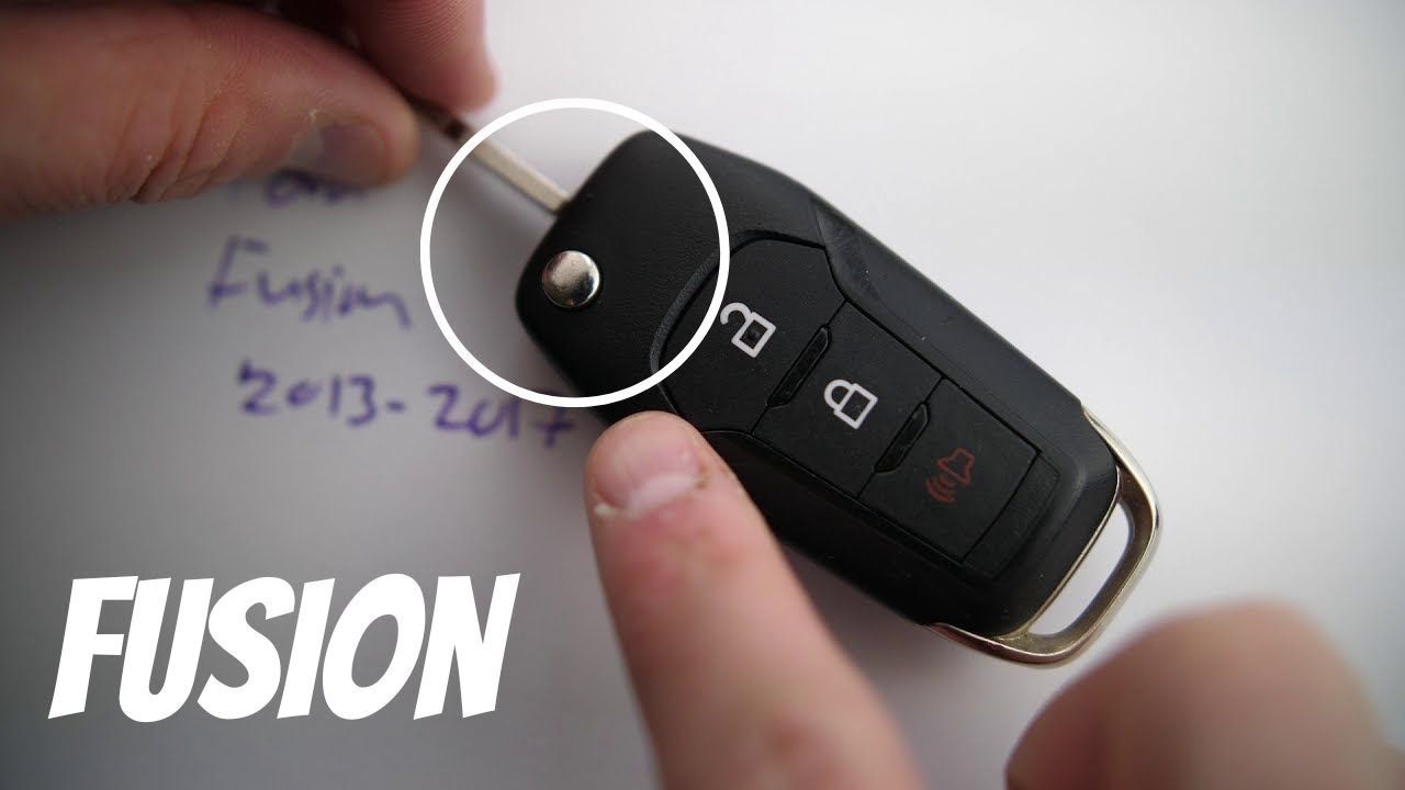 How to Replace the Key Fob Battery in a Ford Fusion (2013-2017)