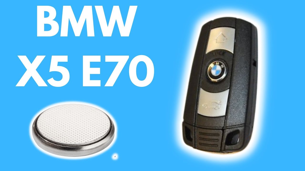 How to Replace the Battery in a BMW X5 Key Fob (2006-2013)