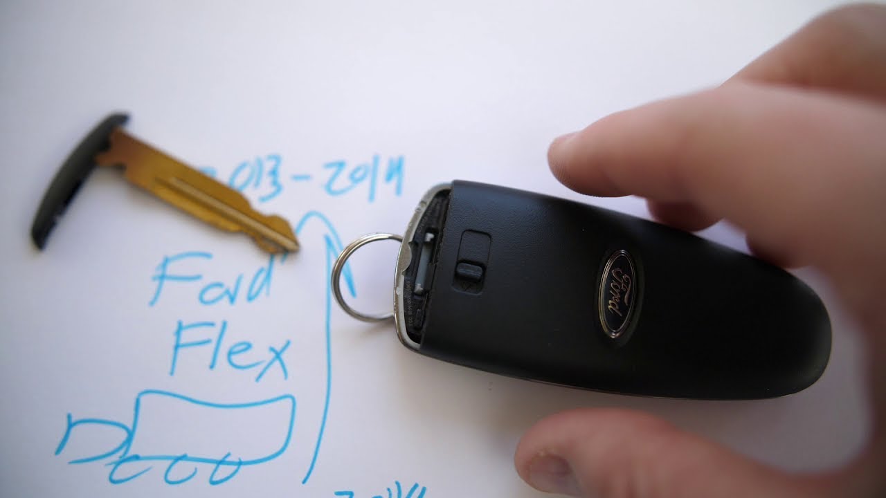 Ford Flex Remote Key Fob Battery Replacement Guide (2013 - 2019)