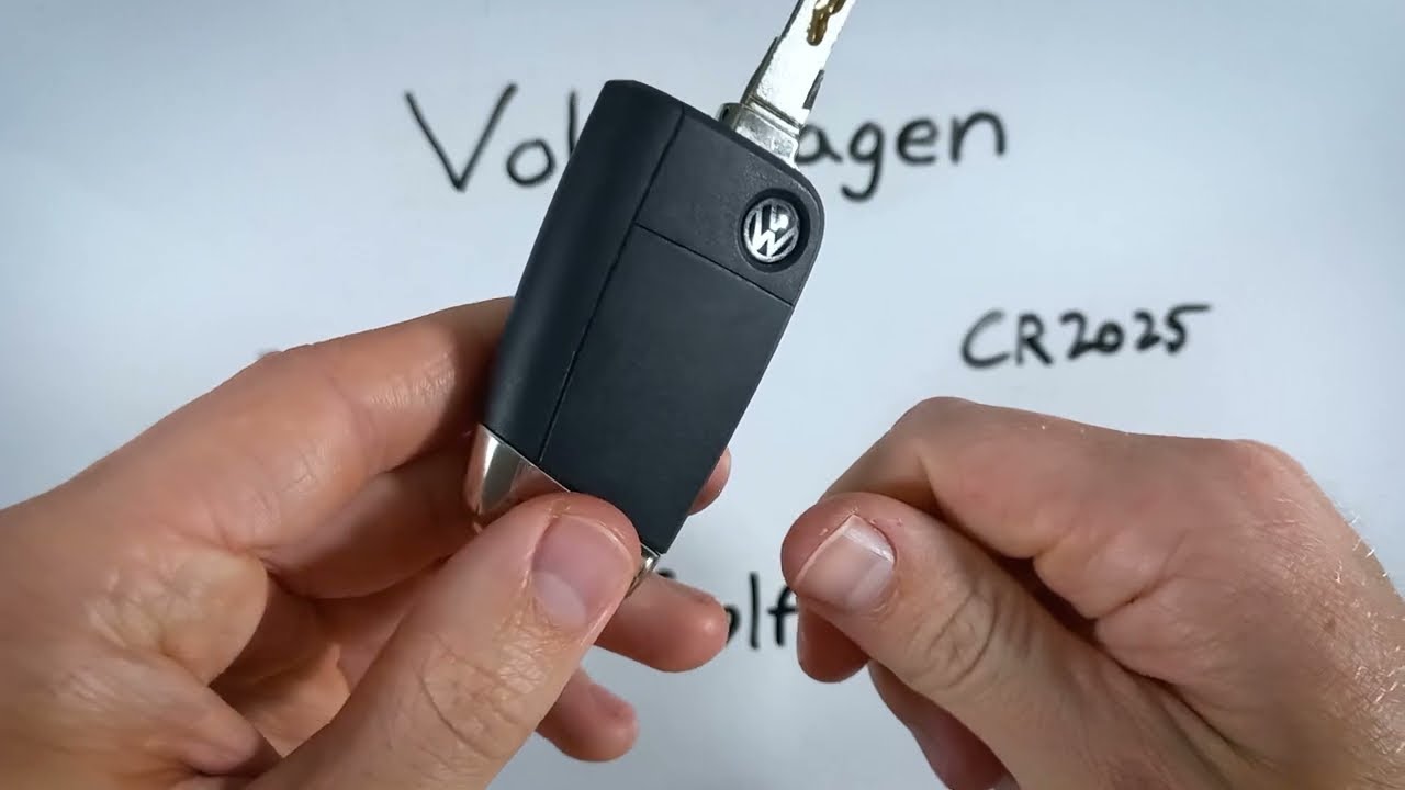 How to Replace the Battery in a Volkswagen Golf Key Fob (2015-2020)