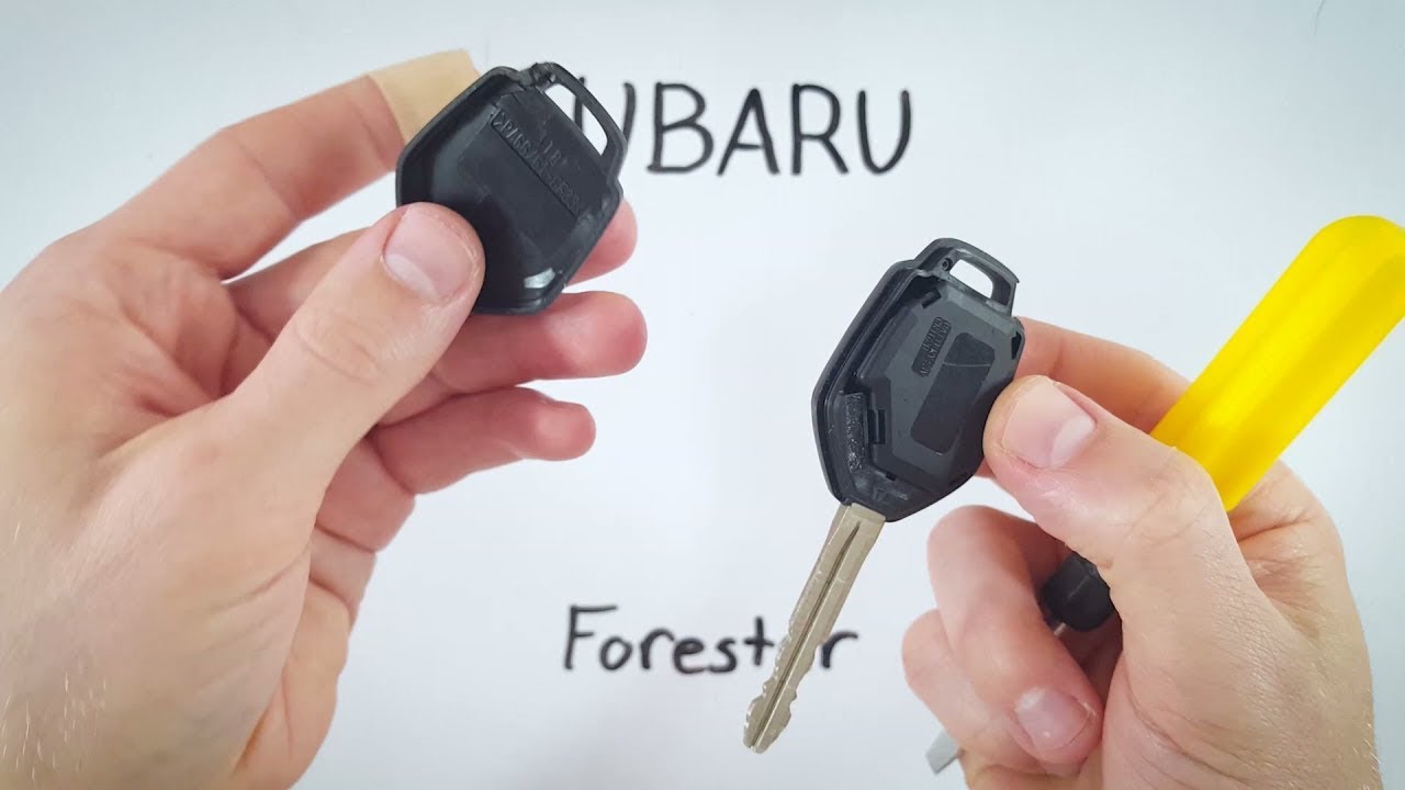 How to Replace the Battery in Your Subaru Forester Key Fob