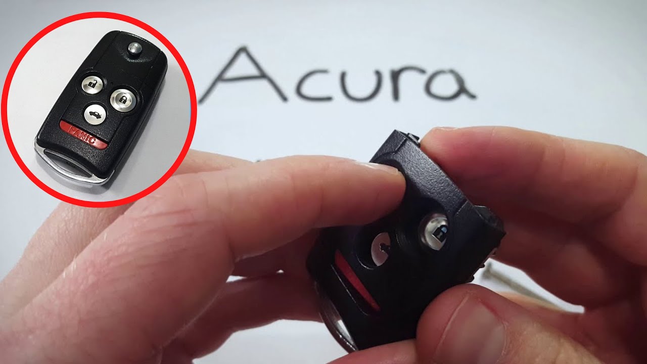 Acura MDX Key Fob Battery Replacement Guide (2007 – 2014)