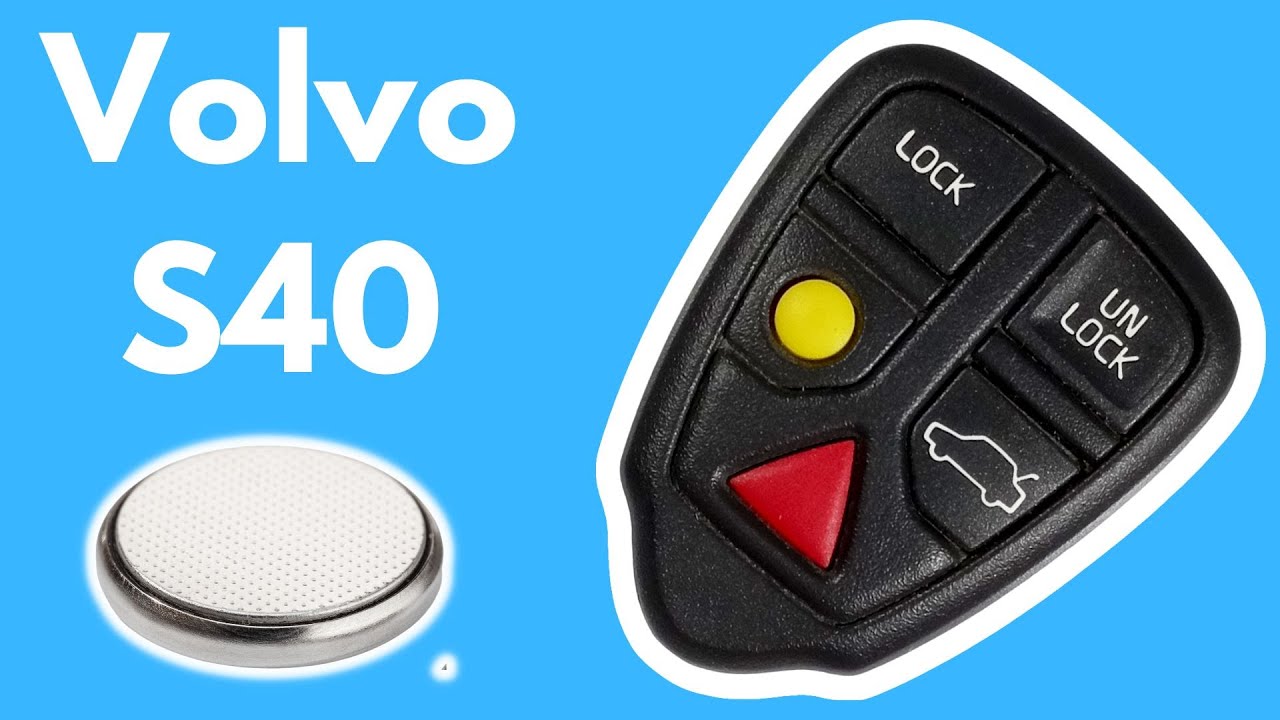 How to Replace the Battery in a Volvo S40 Key Fob (1999 - 2003)