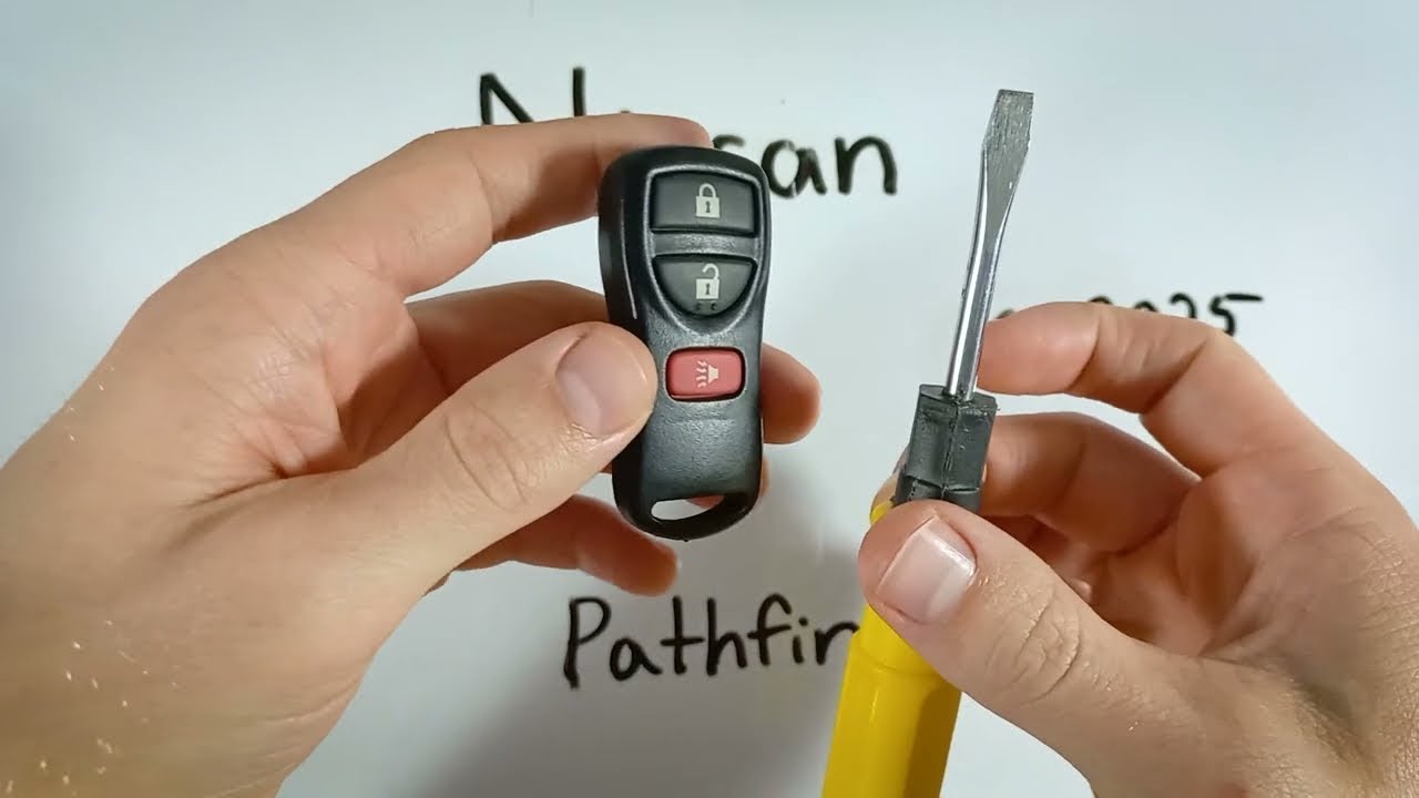 Nissan Pathfinder Key Fob Battery Replacement Guide (2002 - 2012)