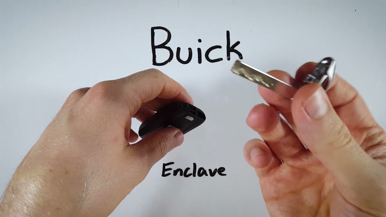How to Replace Your Buick Enclave Key Fob Battery (2018 - 2021)
