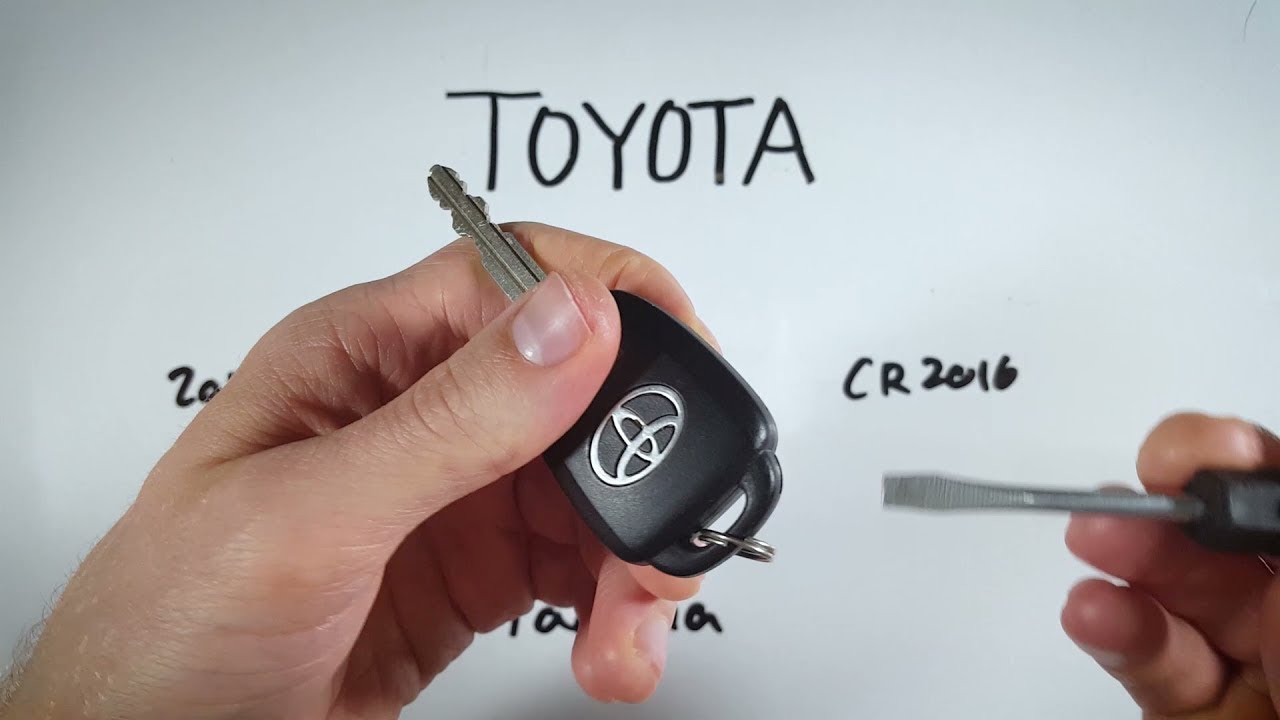 Toyota Tacoma Key Fob Battery Replacement (2015 – 2021)