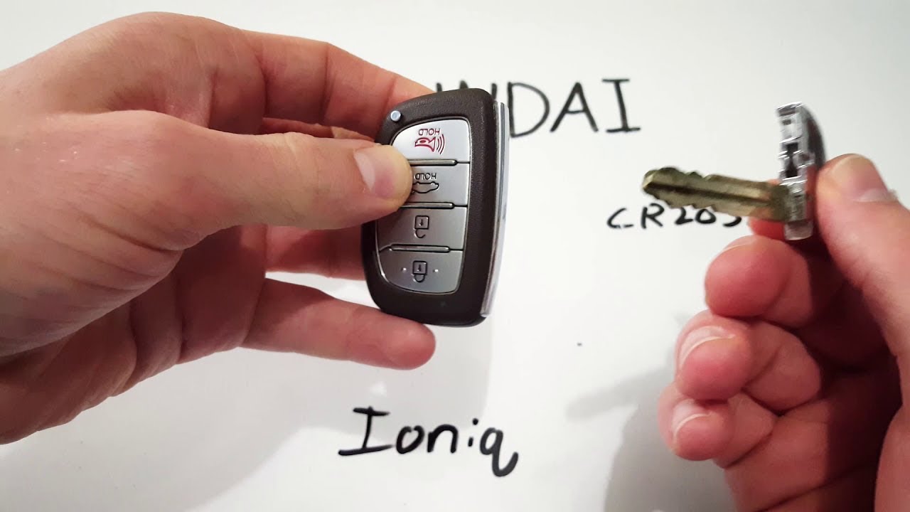 How to Replace the Battery in a Hyundai Ioniq Key Fob (2017 – 2020)