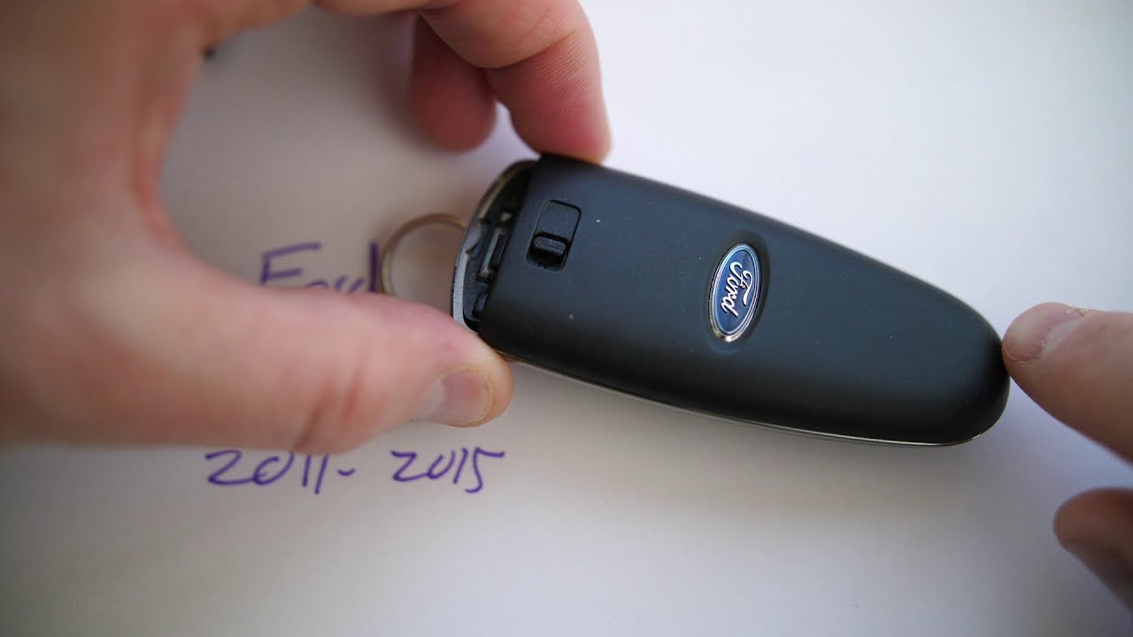 How to Replace the Key Fob Battery in a Ford Edge (2011-2015)