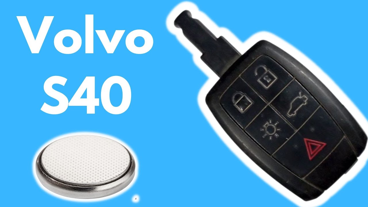 How to Replace the Battery in a Volvo S40 Key Fob (2004 – 2012)