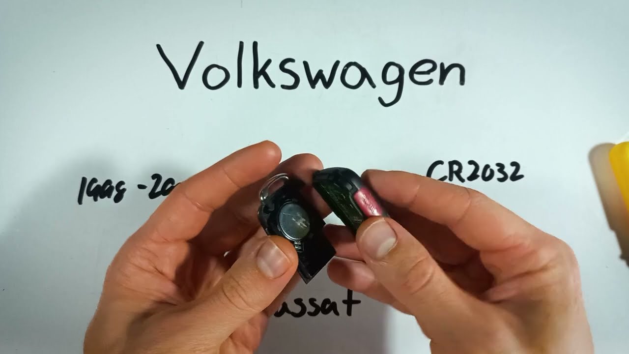 How to Replace the Battery in Your Volkswagen Passat Key Fob (1998-2005)