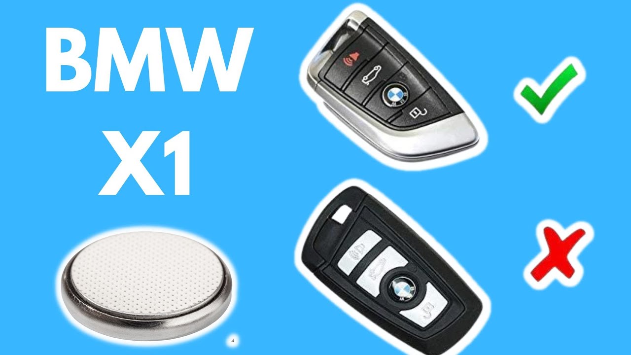 How to Replace the Battery in a BMW X1 Key Fob